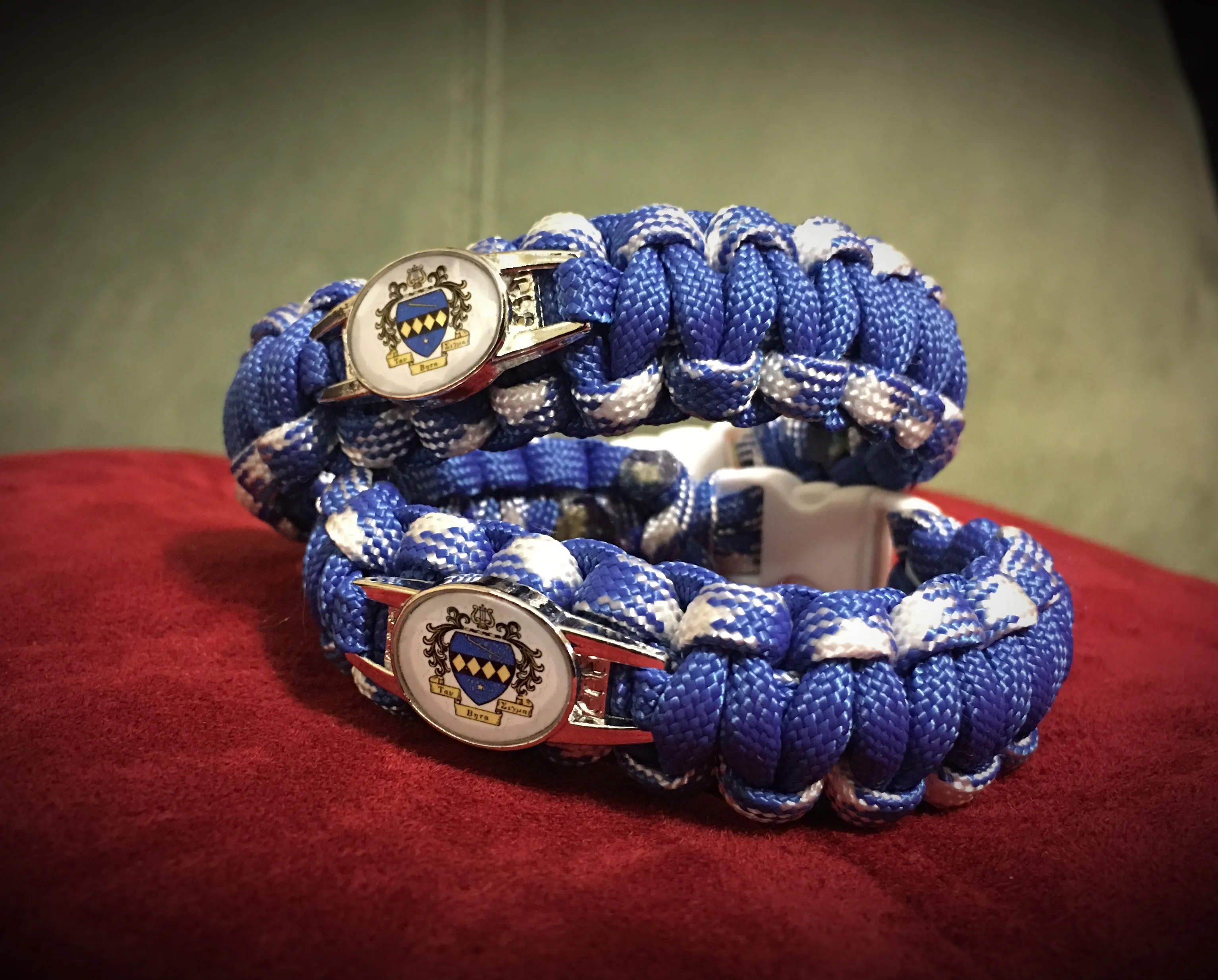 Paracord - Tau Beta Sigma (Blue and White)
