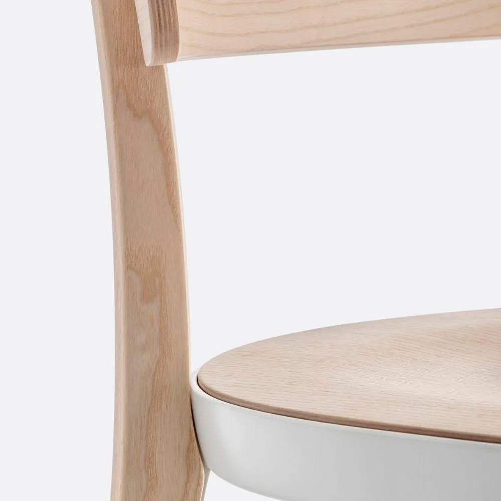 Pedrali Folk 2936 stool with seat H.65 cm.