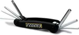 Pedro's Unisex Adult Folding Hex/Torx Set - Black, N/A