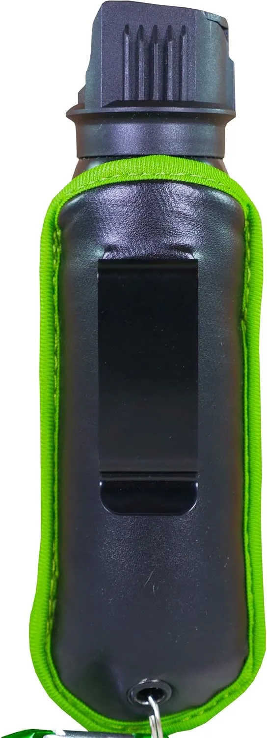 Pepper Spray for Hiking, Camping & Frontiersman - Police Grade Strength - Safety Package w/Compass, LED Light, Safety Whistle, Carabiner & Heavy Duty Metal Belt Clip