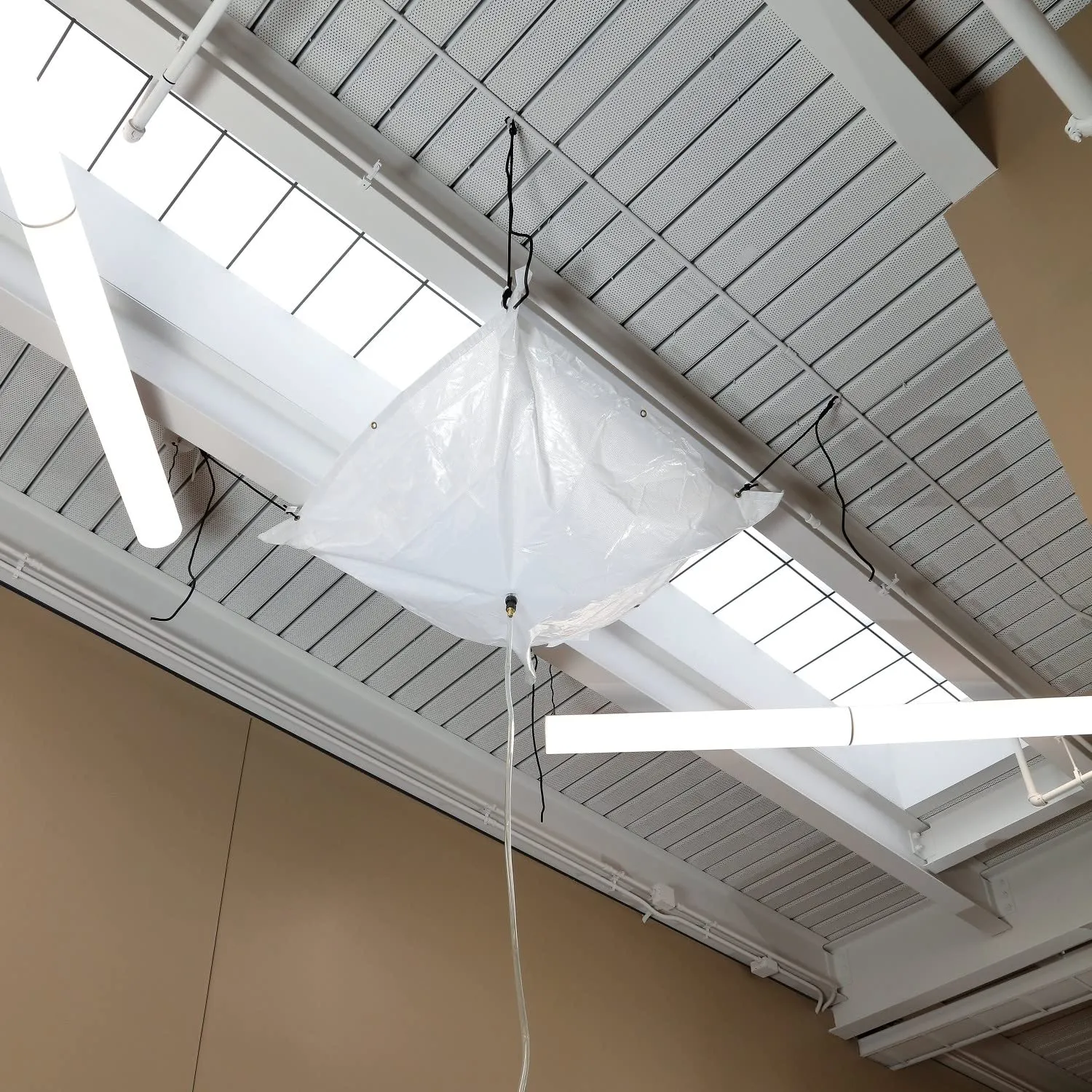 PIG Roof Leak Diverter Tarp - 5' x 5' - Translucent - TLS462-TR