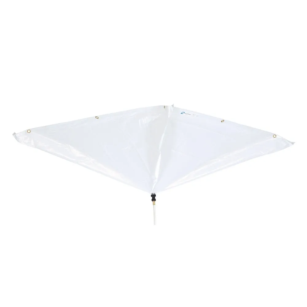 PIG Roof Leak Diverter Tarp - 5' x 5' - Translucent - TLS462-TR