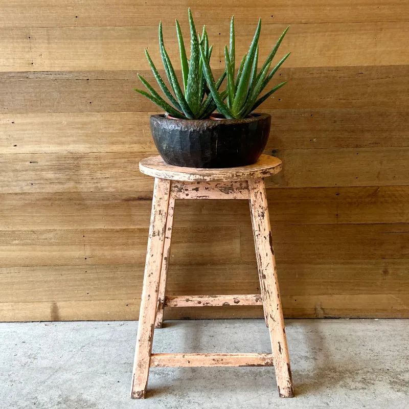 Pink Vintage Stool