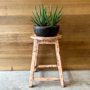 Pink Vintage Stool