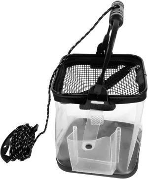 POPETPOP Folding Fishing Bucket Lightweight Outdoor Fish Storage Container Collapsible Design for Capacity for Water Bait for Camping Fishing Activities
