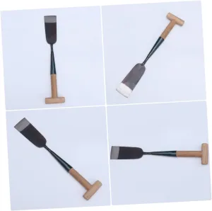 POPETPOP Steel Shovel Camping Shovel Pitch Tools Shoeing Tools Log