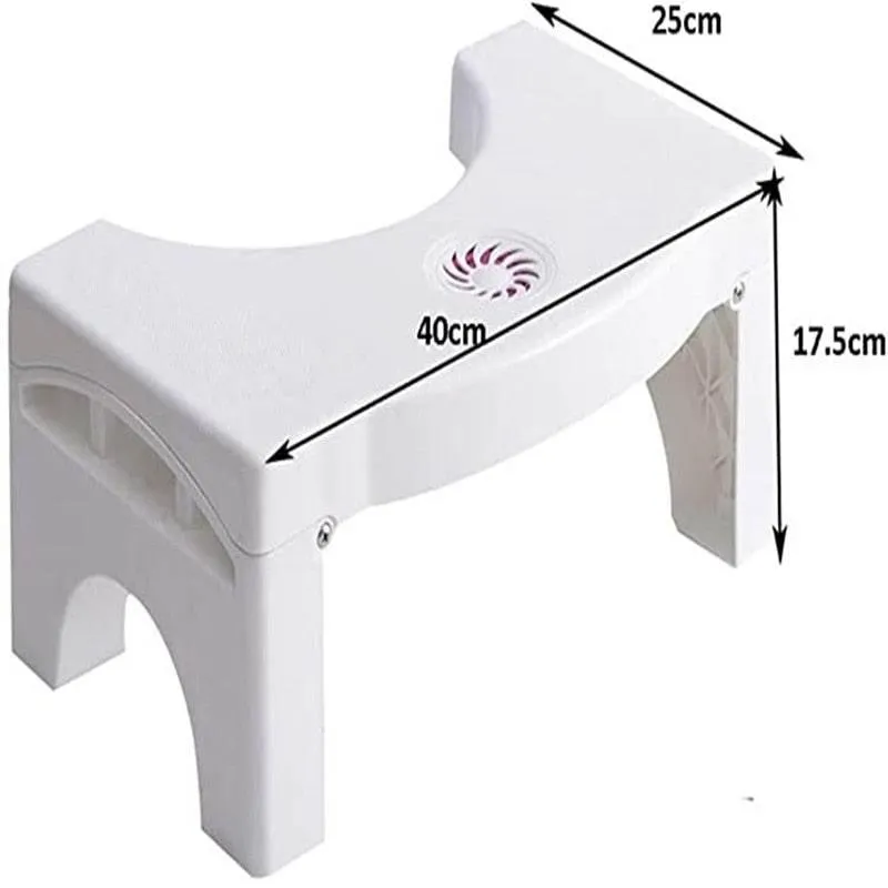 Portable Bath Footstool - Step Stool for Bathroom Use