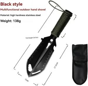 Portable Camping Hiking Traveling Pinic Shovel Multifunctional Shovel Survival Outdoor Equipment Garden Tool Shovel