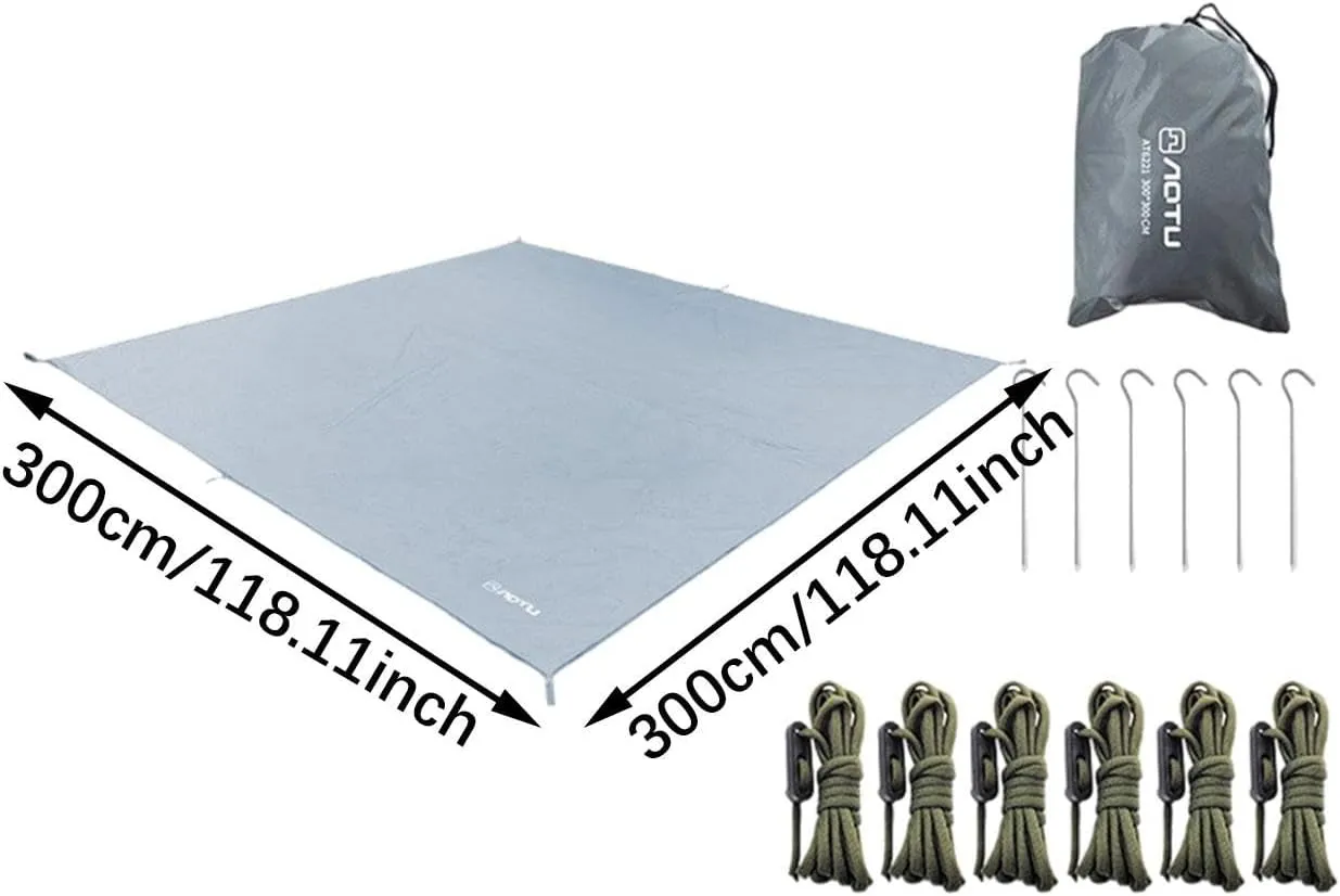 Portable Camping Tarp for Outdoor Adventures and Travel