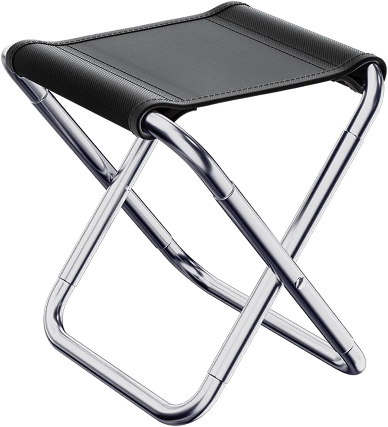 Portable Foldable Stool Camping Stool Lightweight Traveling Stool Outdoor Aluminum Alloy Stool for Fishing