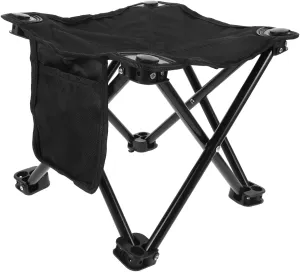 Portable Folding Bench Comfortable Travel Stool for Camping Fishing Hiking Multi-Functional Outdoor Chair Lightweight Compact Design Easy to Carry
