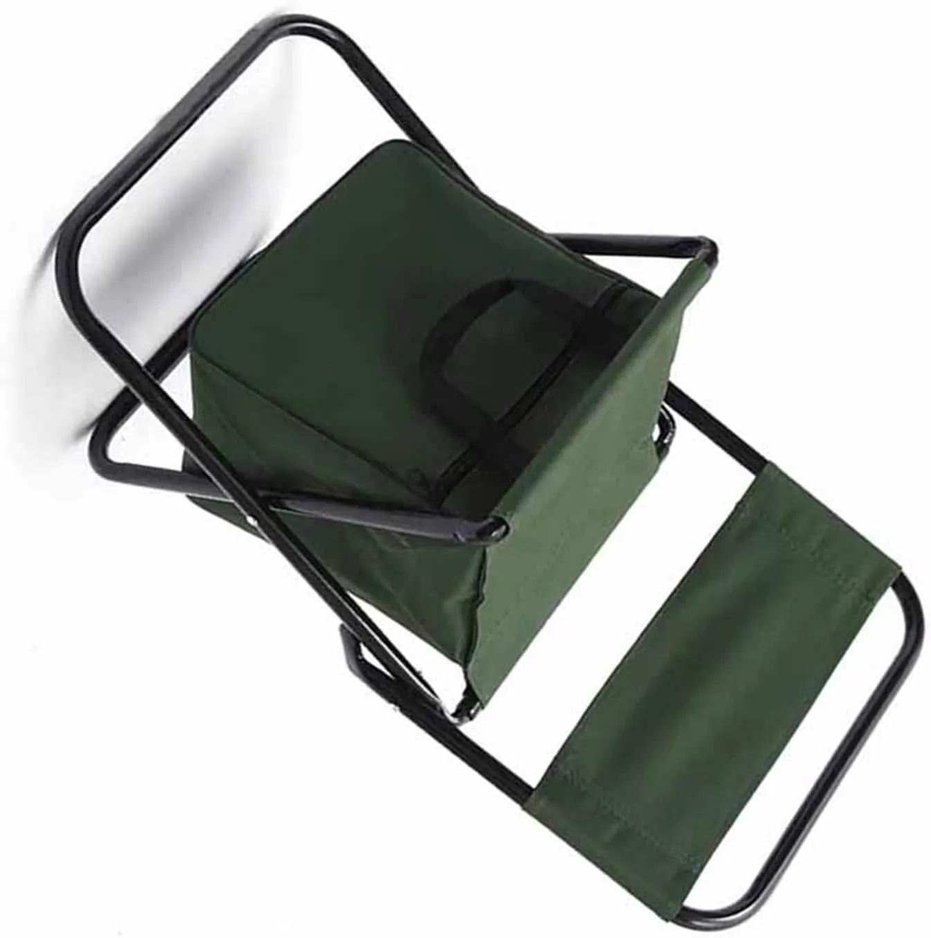 Portable Folding Camping Chair, Light Back Stool, Compact Folding seat, Outdoor Back Stool with Folding Backpack, Suitable for Camping, Hunting, Fishing, Hiking, Outing, Beach Camping