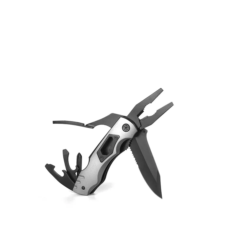 Portable Folding Multi-Purpose Mini Pliers - Combination Knife and Wire Cutter for Outdoor Emergency and EDC