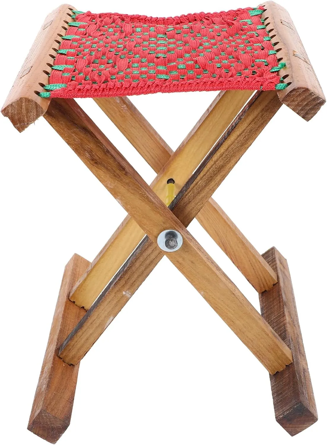 Portable Folding Stool Compact Camping Bench Construction Lightweight Garden Chair for Outdoor Activities Fishing Hiking BBQ Beach Trips
