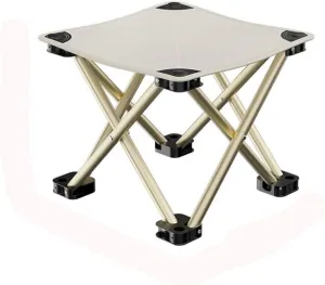 Portable Folding Stool for Camping and Fishing - Lightweight and Compact Chair for Outdoor Adventures - Ideal for Hiking, Backpacking, and Travel