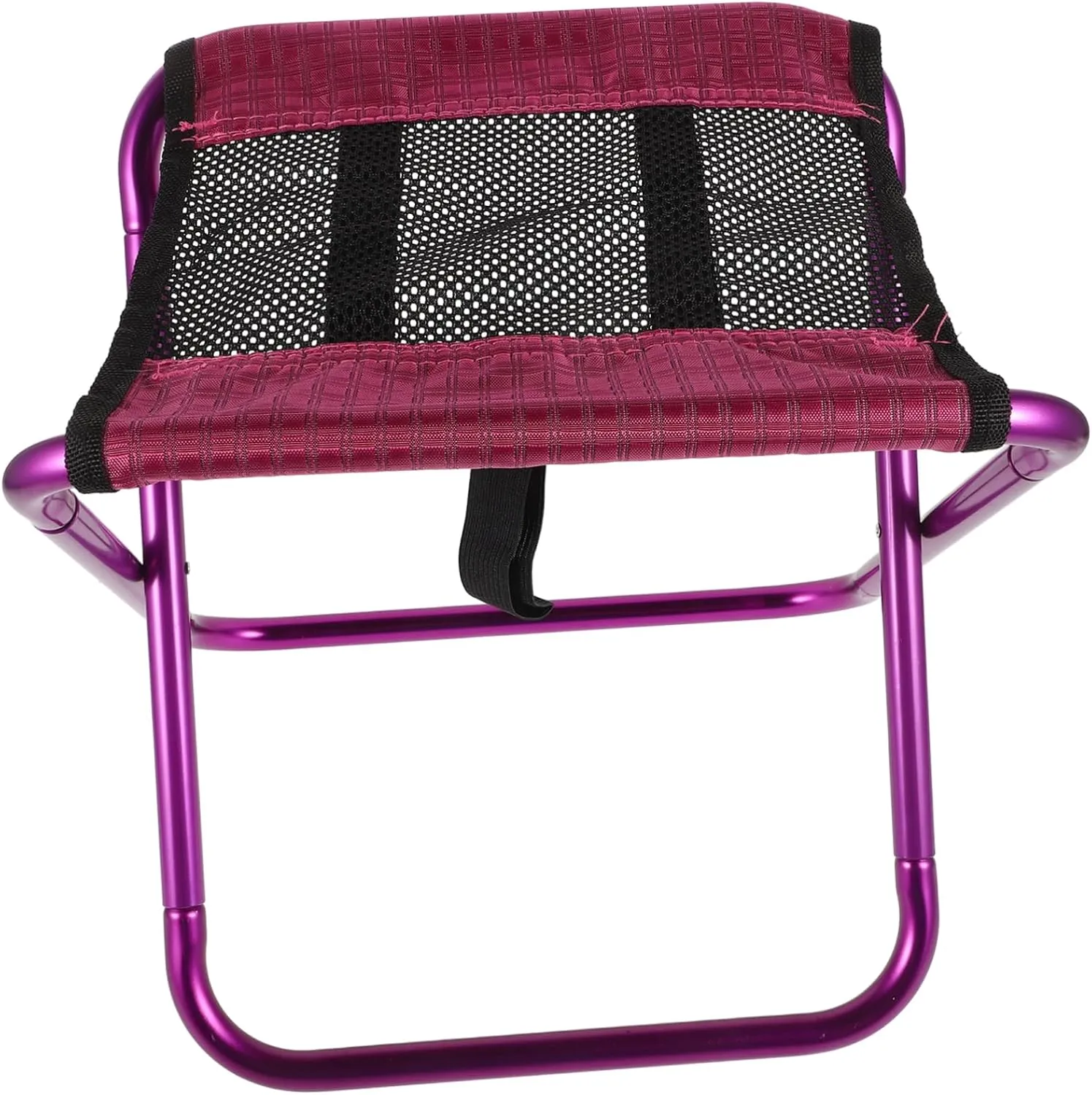 Portable Folding Stool for Camping Hiking Fishing Lightweight Compact Design with Durable Oxford and Frame for Outdoor Use
