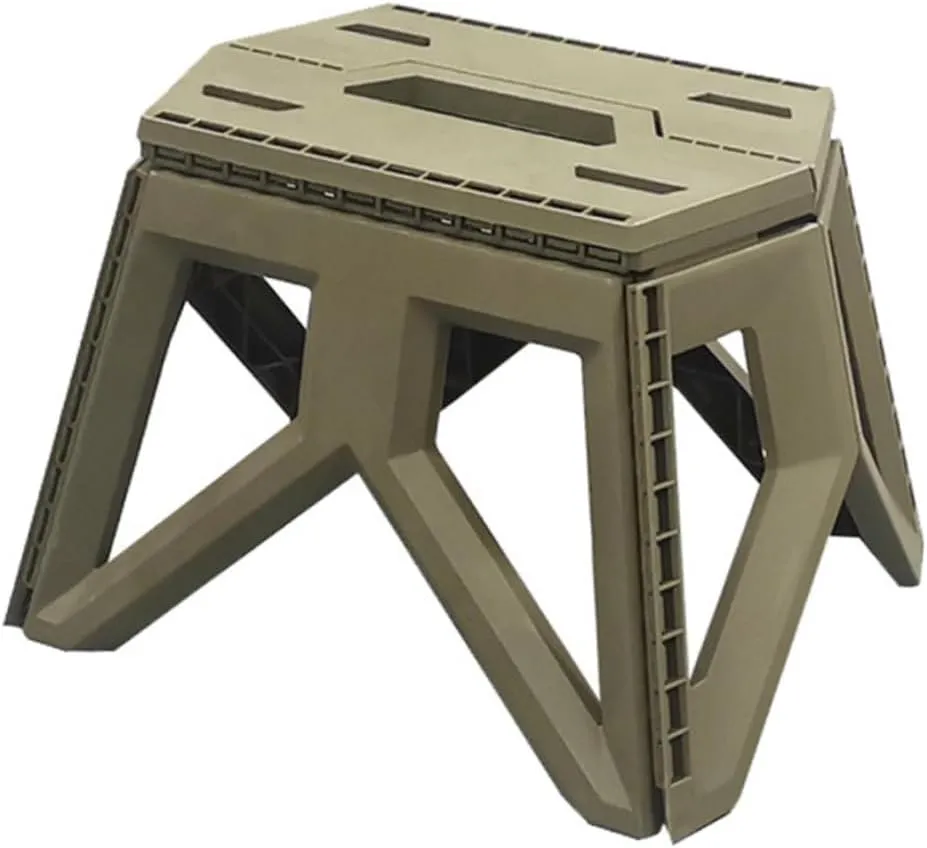 Portable Folding Stool Lightweight Fishing Stool for Durable Material Compact Design for Camping Fishing Easy to Carry and Store