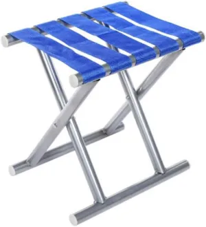Portable Folding Stool Lightweight Fishing Stools Camping Footstool for Picnic Travel ~