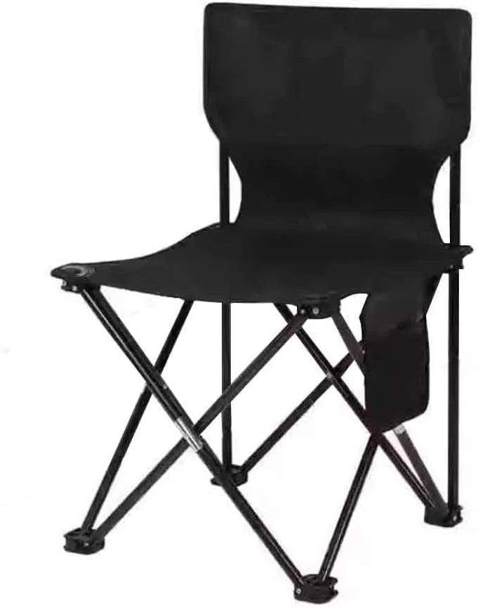 Portable Folding Stool - Outdoor Camping Chairs Portable Fishing Chair Fishing Leisure Folding Stool Aluminum Alloy(A)