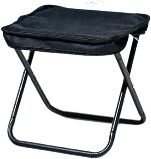 Portable Stool Handbag Type Foldable Small Stool Creative Pocket Storable Fishing Stool Out Picnic Carry On Camping Chair Folding Stool(Black)