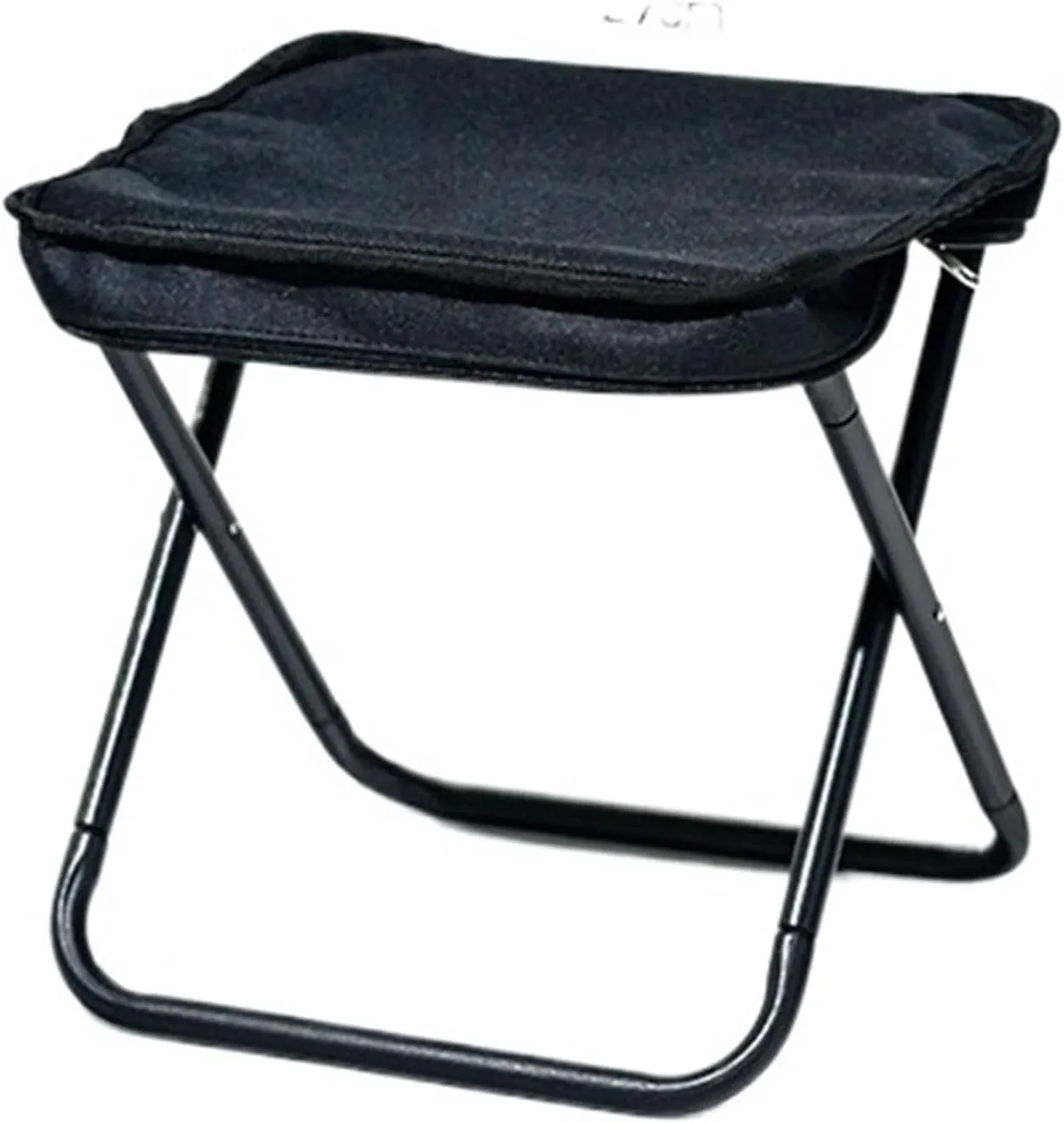 Portable Stool Handbag Type Foldable Small Stool Creative Pocket Storable Fishing Stool Out Picnic Carry On Camping Chair Folding Stool(Black)