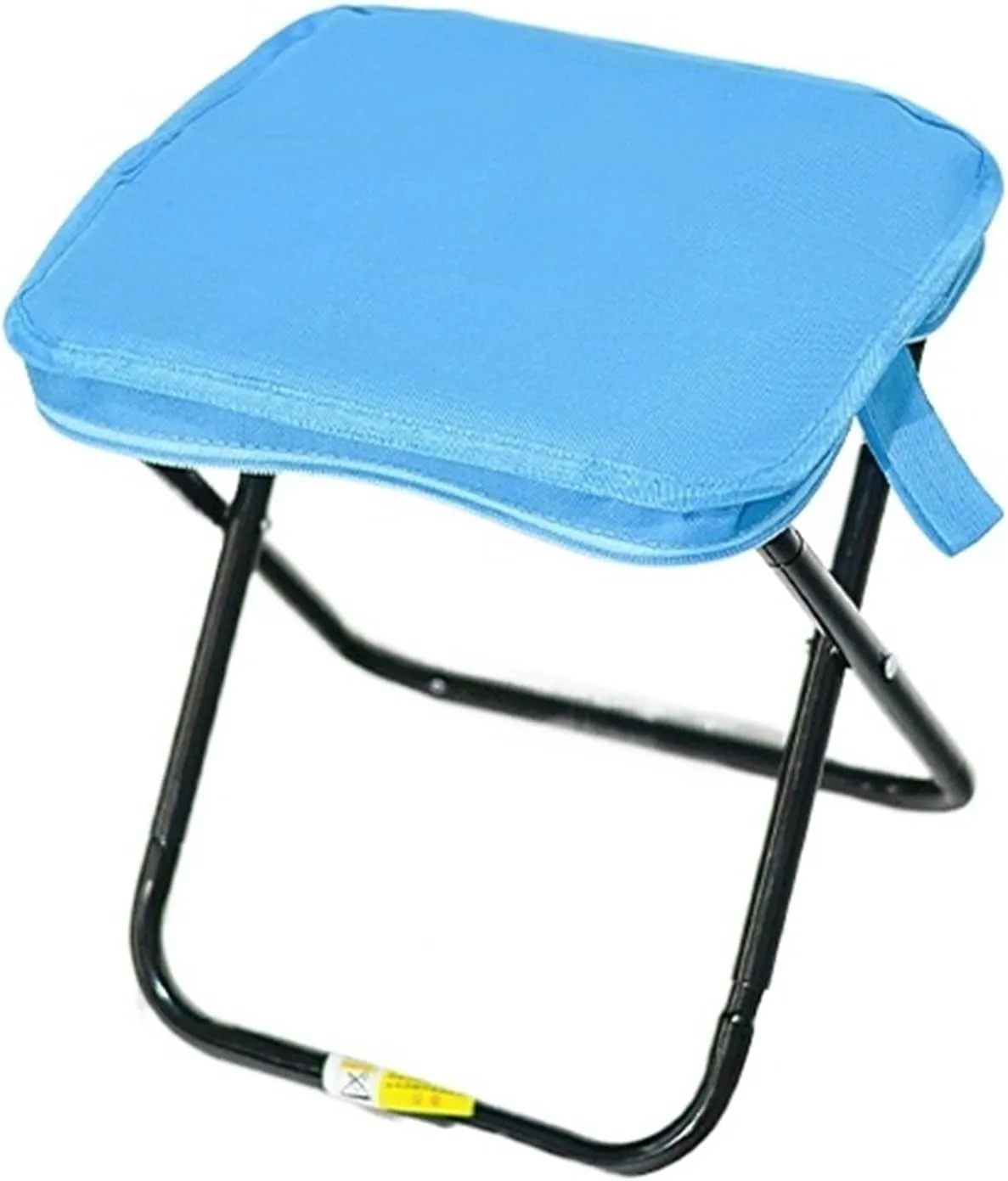 Portable Stool Handbag Type Foldable Small Stool Creative Pocket Storable Fishing Stool Out Picnic Carry On Camping Chair Folding Stool(Blue)