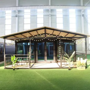 Prefab Tiny House | Adult Folding House for Outdoor Camping, Traveling, Emergency Shelter, Quick Build, Space Saving, Sturdy and Durable.