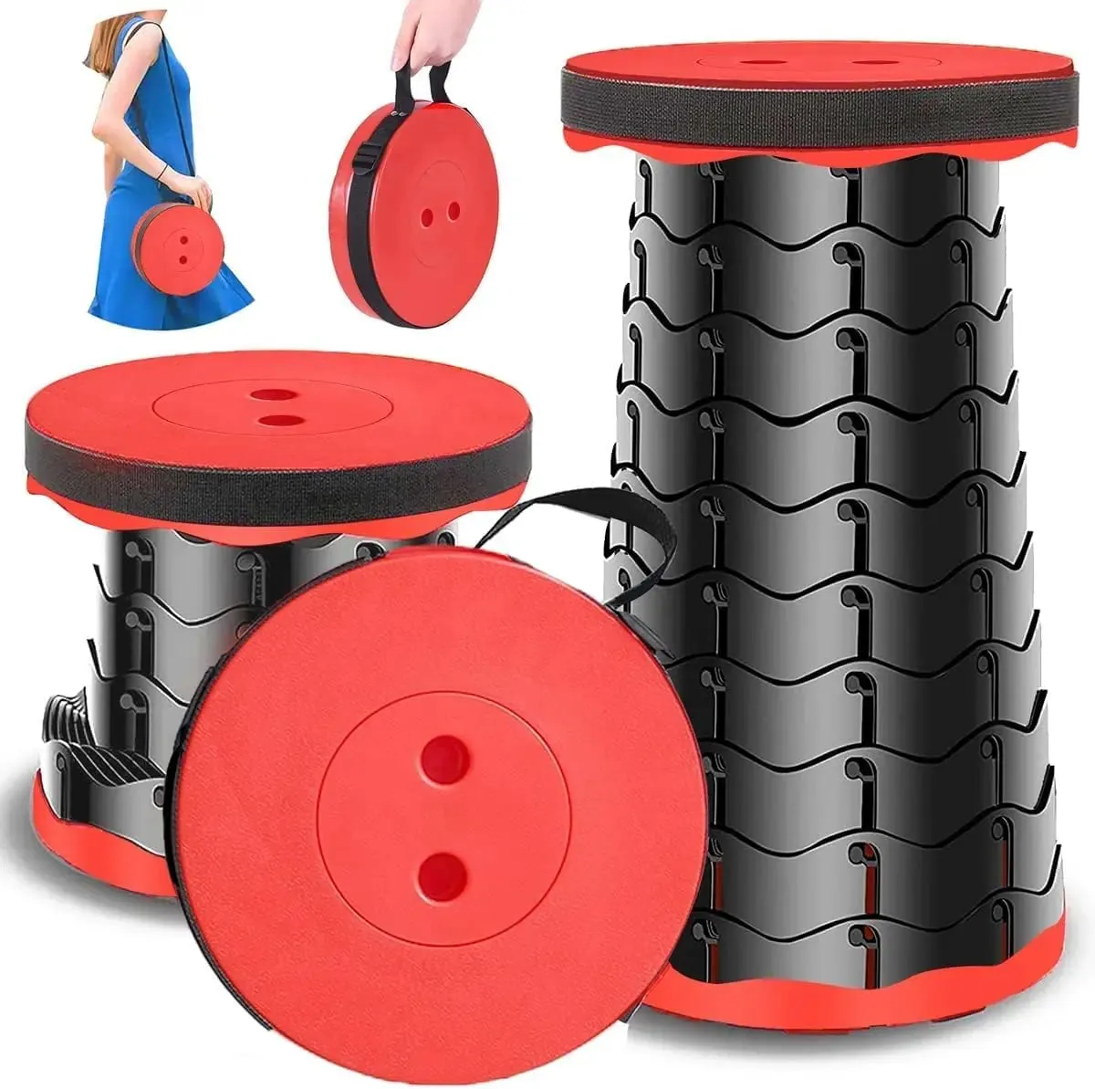 Professional-grade Stool Foldable Innovative Telescopic