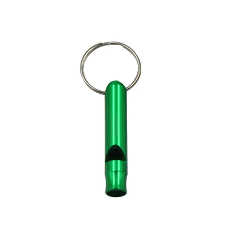 PROMOTIONAL ALUMINIUM WHISTLE KEYCHAIN