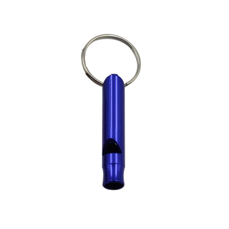 PROMOTIONAL ALUMINIUM WHISTLE KEYCHAIN