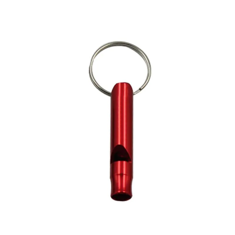 PROMOTIONAL ALUMINIUM WHISTLE KEYCHAIN