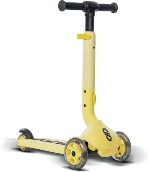 Push scooter for children aged 2 years and up, height-adjustable handlebar, foldable and compact, extra wide tyres for extra safety, light up wheels, ideal for adventurers and
