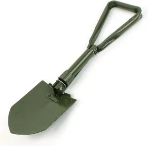 Qtqgoitem Camping Portable Multi Purpose Folding Shovel Army Green (Model: ea4 501 481 d1c 26d)