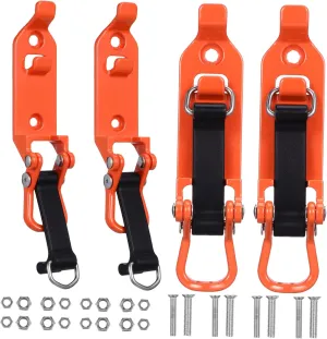 Rack Mounting Brackets Shovel Holder Secure Tool Clamp Easy Installation