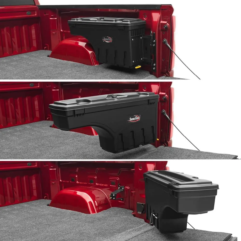 RealTruck UnderCover SwingCase Truck Bed Storage Box | SC300D | Fits 2002 - 2023 Dodge Ram 1500, 2003-20 2500/3500, Drivers Side (Without RamBox)