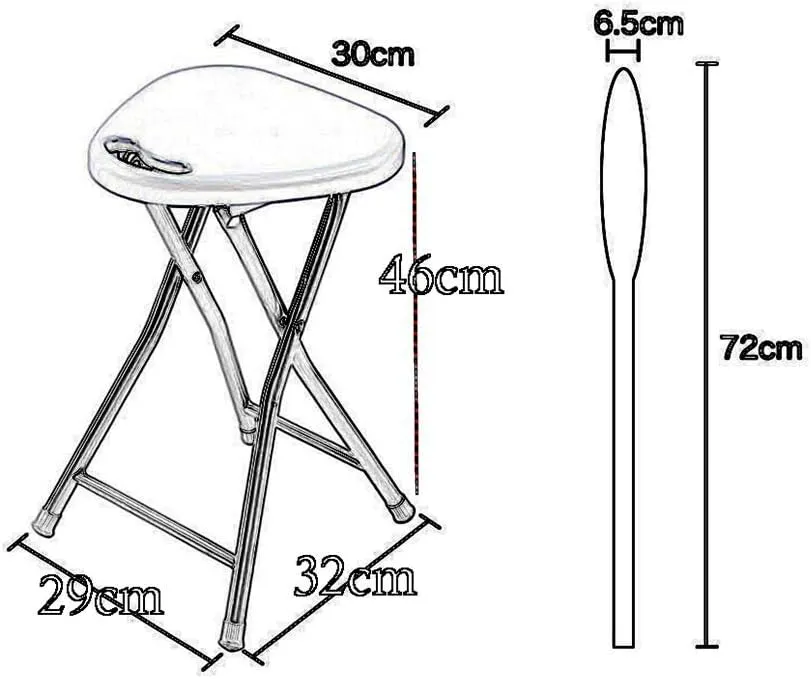 Recliners Stool Folding Seat Rest Ultralight Garden Terrace Kitchen Outdoor Balcony Folding Chair
