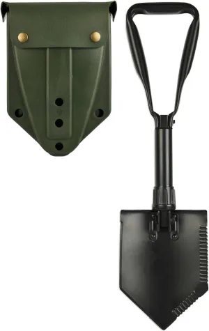 Red Rock Outdoor Gear 50-01 Military Type Tri-Fold Shovel with Case