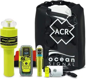 ResQLink View GPS PLB & ResQFlare USCG Approved Electronic Distress Flare Premium Safety Kit - Ideal for Hiking, Hunting, Boating, Fishing - Alert Search & Rescue for Any Outdoor Emergency