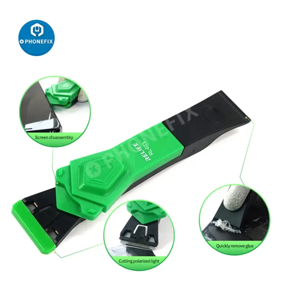 RL-073 Muiti-function Shovel Knife Blade Cutting Film OCA Glue Remover