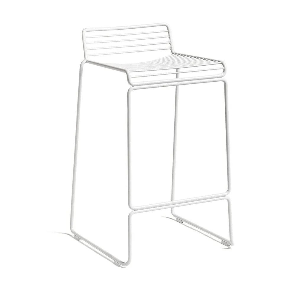 Rod Bar Stool Powder Coated Metal