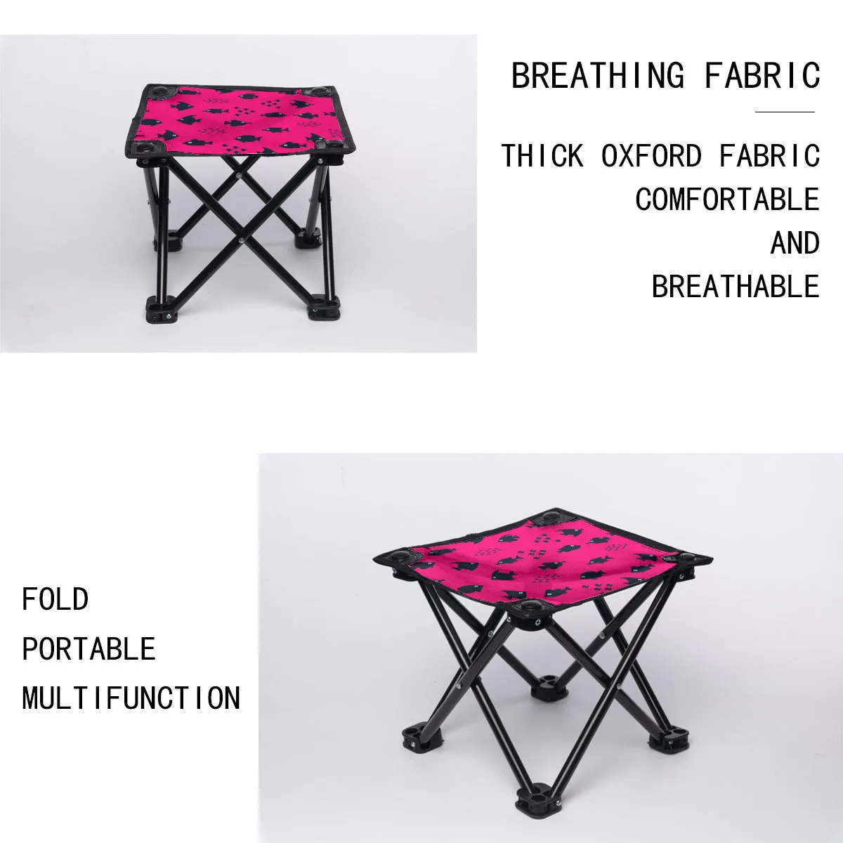 Schools of Fish  - Folding Fishing Stool