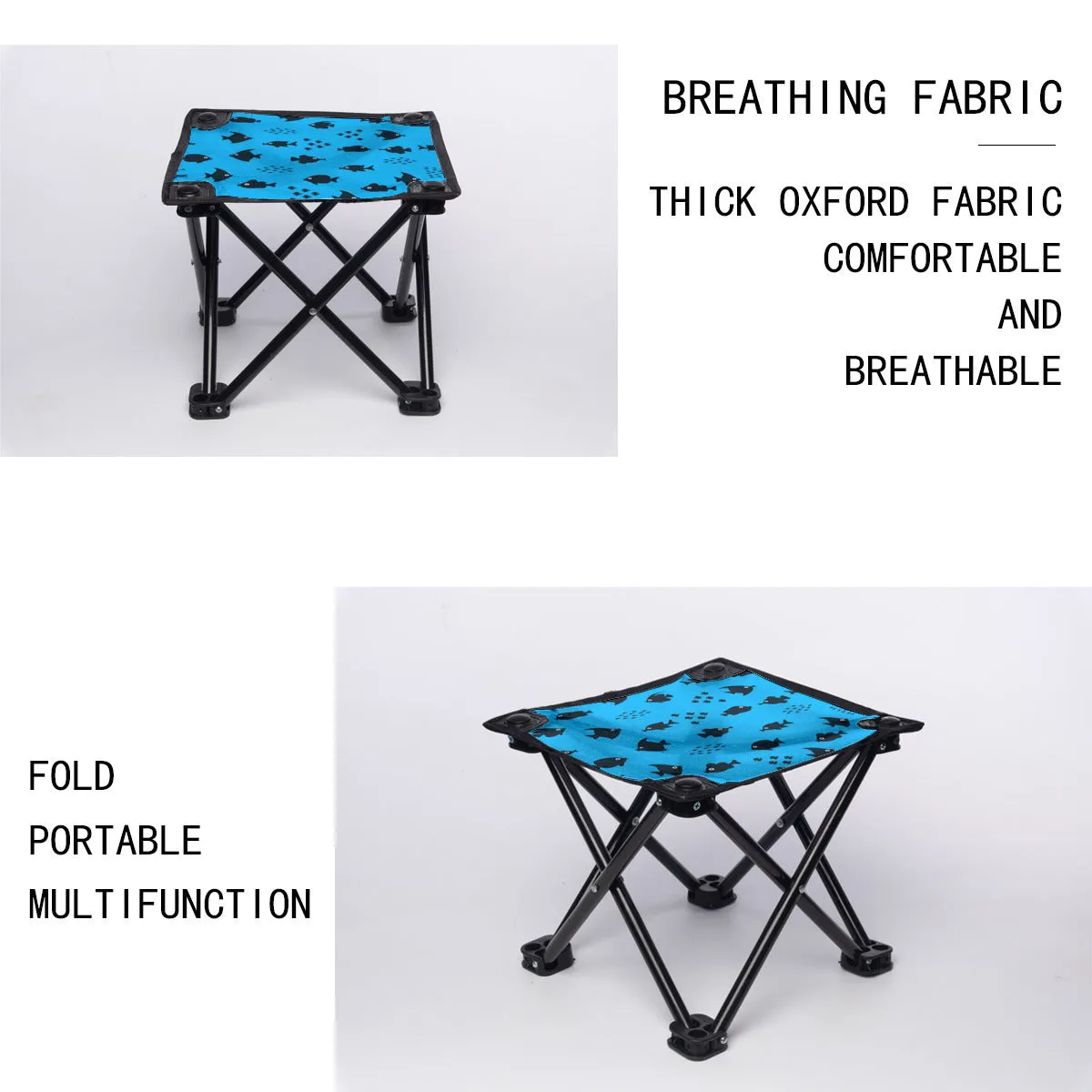 Schools of Fish  - Folding Fishing Stool
