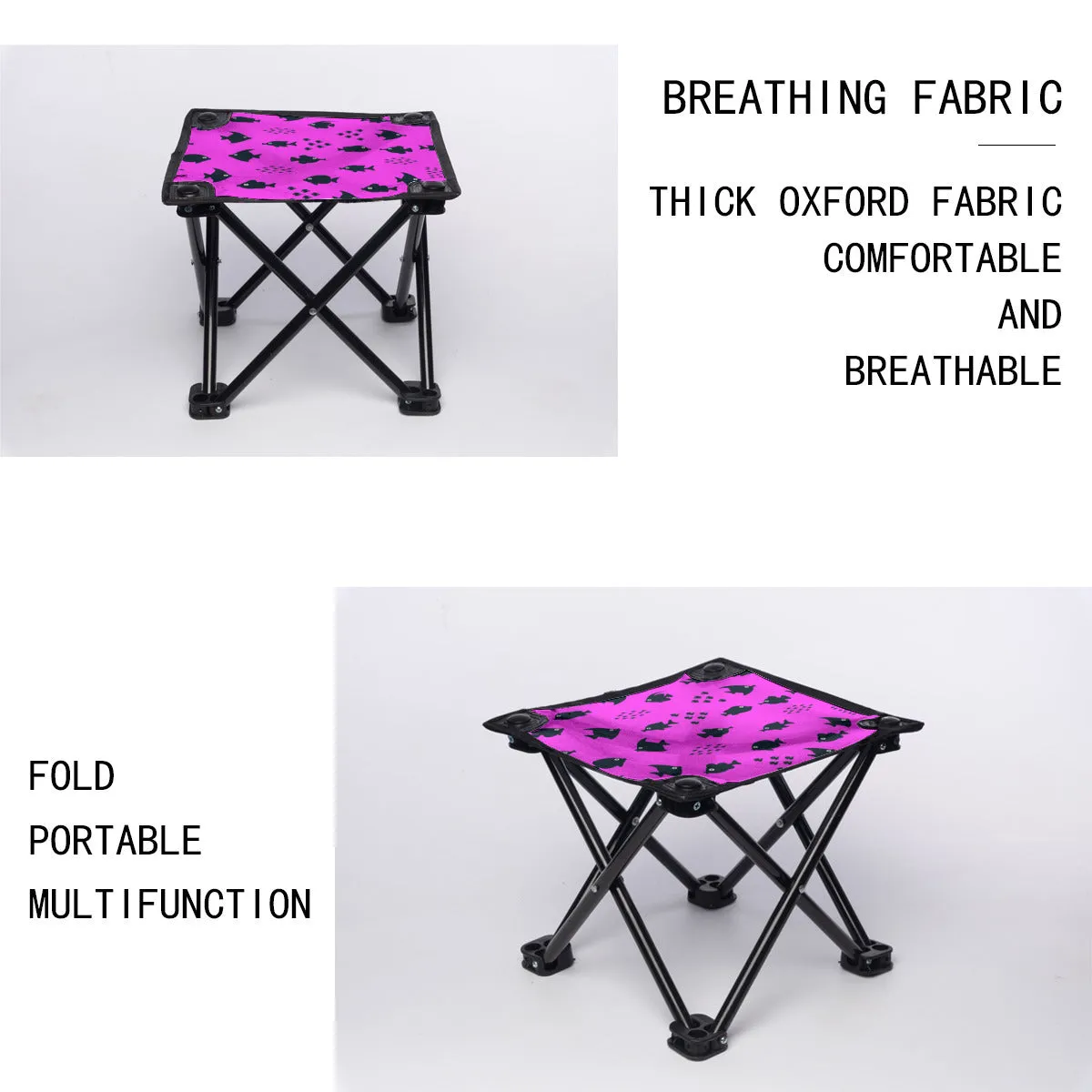 Schools of Fish  - Folding Fishing Stool