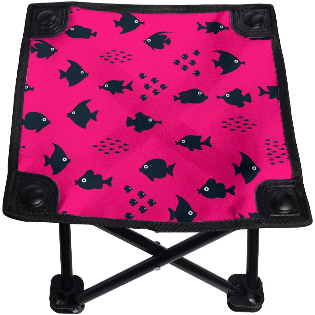 Schools of Fish  - Folding Fishing Stool