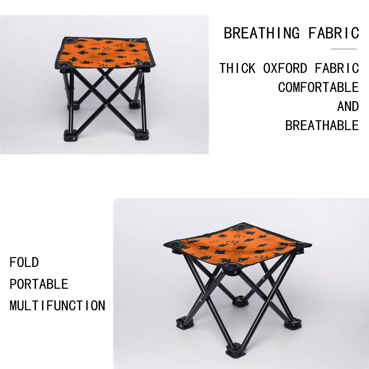 Schools of Fish  - Folding Fishing Stool