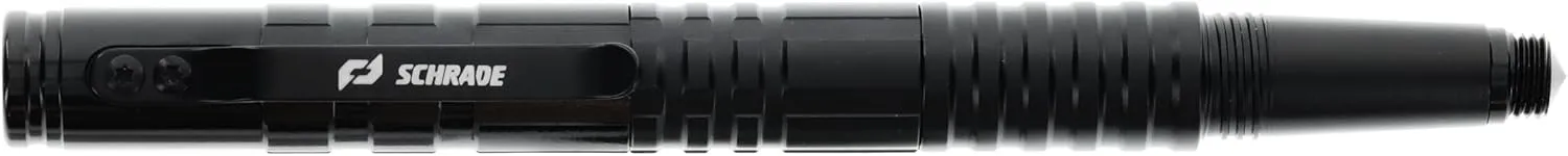 Schrade Delta Class Reckon Ultimate Pen with Refillable, Screw-off Design and Tactical Build for Outdoor Survival, Self Defense and EDC