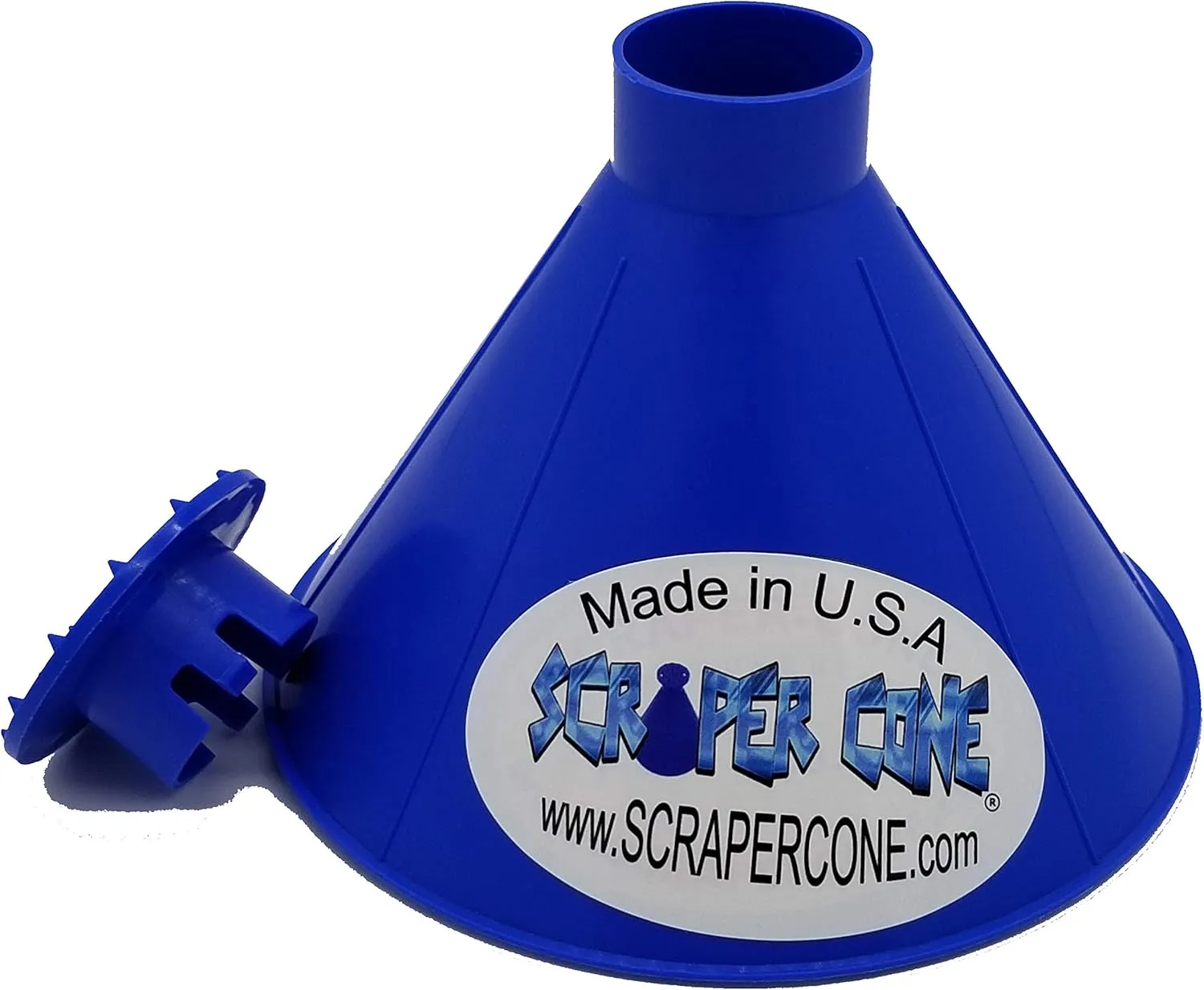 SCRAPER CONE®️ The Original Ice Scraper, Snow Removal Made in The USA Magical Frost Removal Funnel Shaped Cleaning Tool Car Windshield Deicer Magic Scrapers Instascrape round snow shovel brush