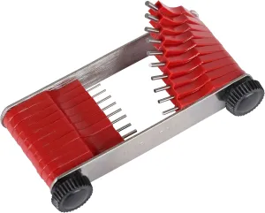 Sealey CJT01 20pc Folding Carburettor Jet Tool 0.45-1.5mm