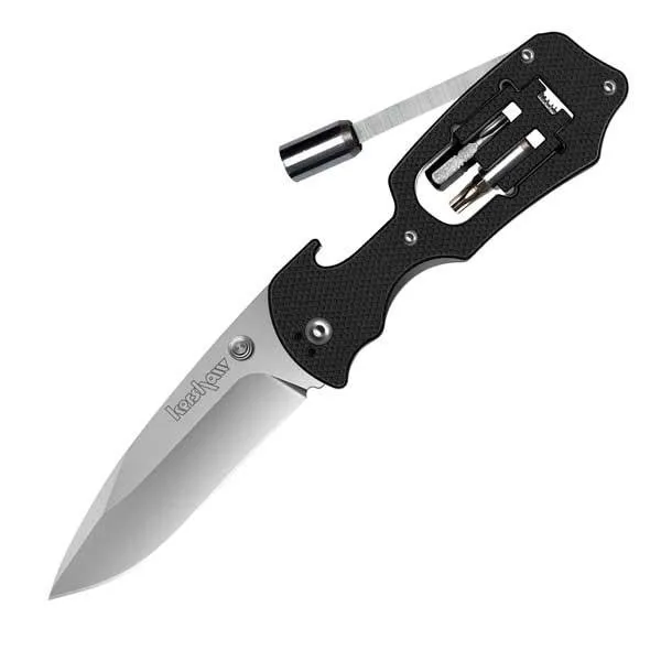 Select Fire, Black GFN Handle, Bead Blast Plain w-Screw Bits