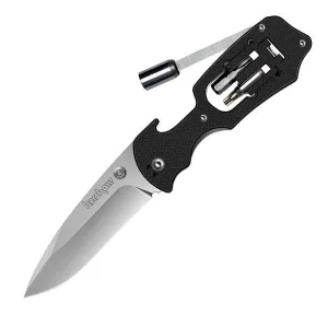 Select Fire, Black GFN Handle, Bead Blast Plain w-Screw Bits